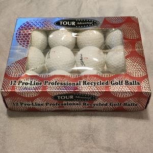 Tour Advantage Recycled Golf Balls NWT